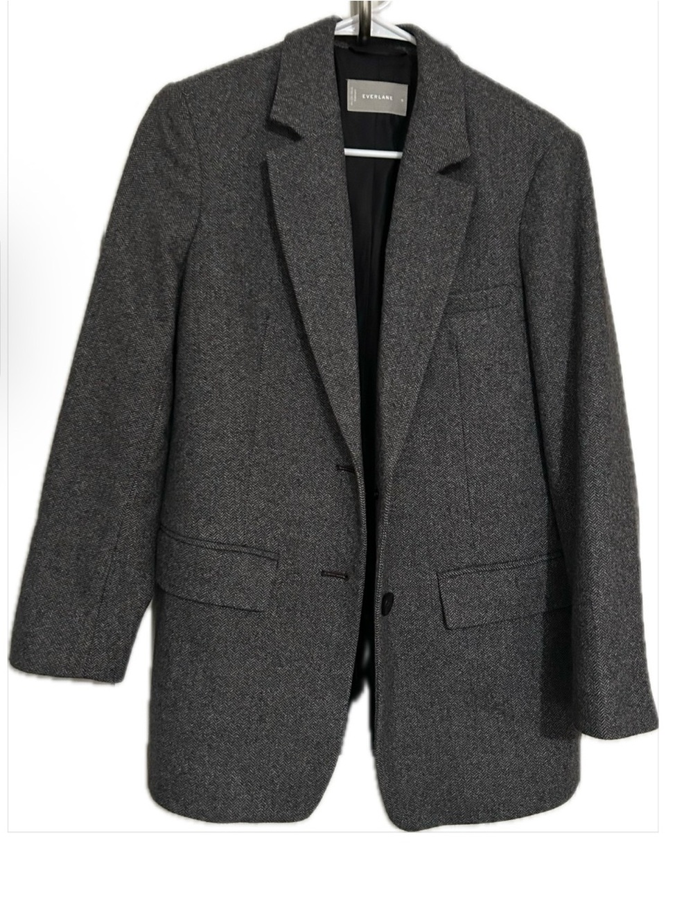 Everlane Charcoal Gray Women's Blazer Jacket